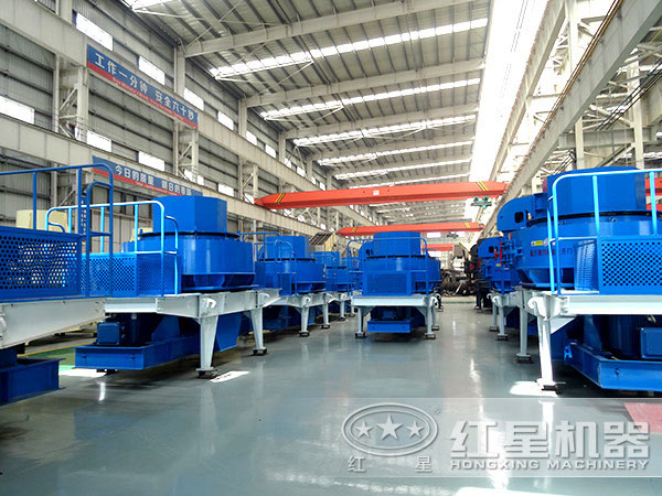 制砂機生產車間 制砂機生產車間