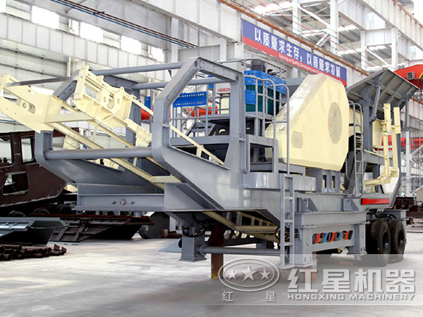 移動式破碎站生產車間 移動式破碎站生產車間