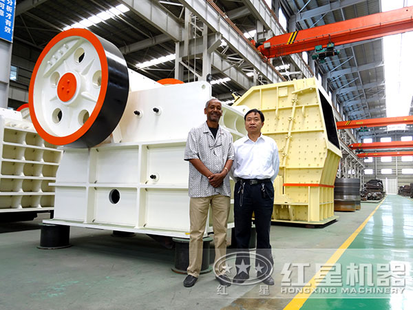 外商來破碎機廠家參觀 外商來破碎機廠家參觀