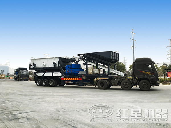 移動制砂機發貨現場