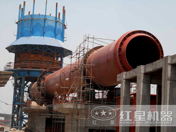 石灰生產線安裝現場 石灰生產線安裝現場