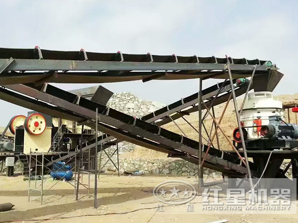 紅星破碎機工作現場 紅星破碎機工作現場