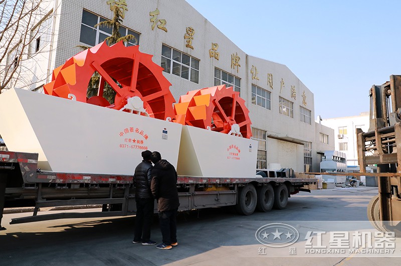 洗砂機發貨現場 洗砂機發貨現場