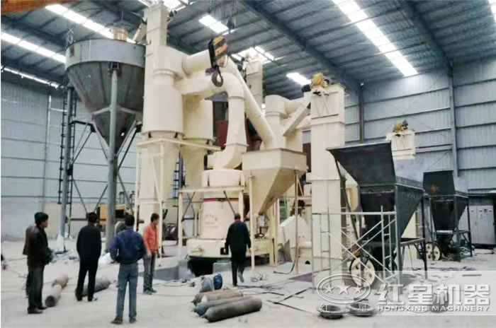 磨粉現場實拍圖片