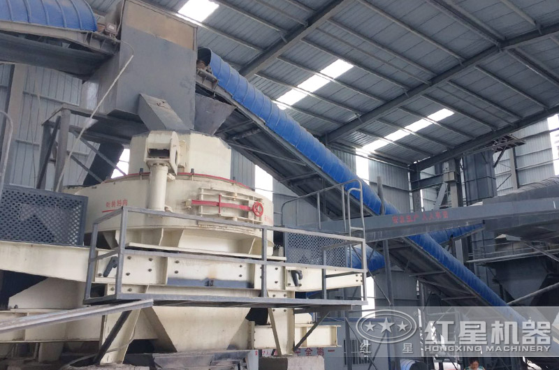 制砂機工作現場 制砂機工作現場