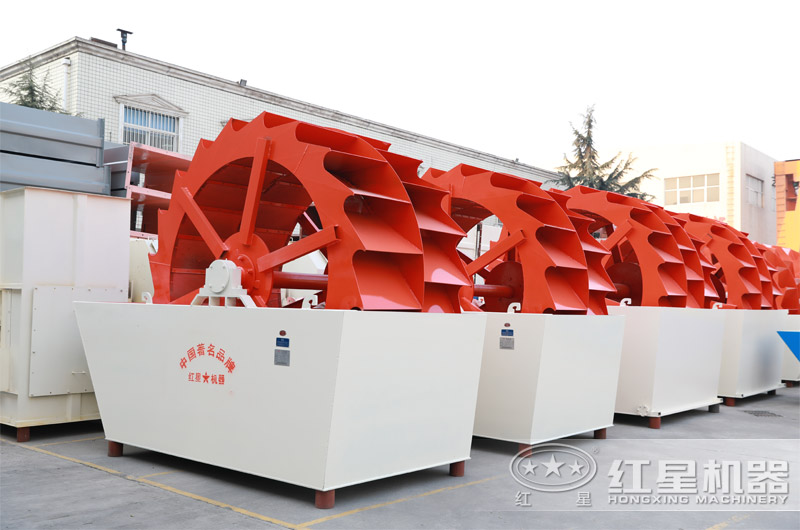 輪斗式洗砂機 輪斗式洗砂機