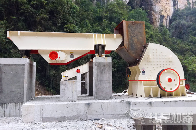 一次成型破碎生產線安裝 一次成型破碎生產線安裝