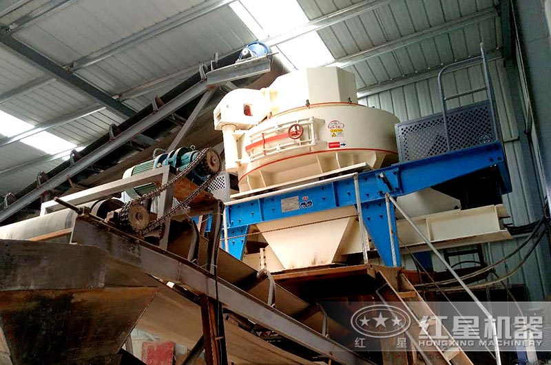 石家莊時產200t室內制砂生產線 石家莊時產200t室內制砂生產線