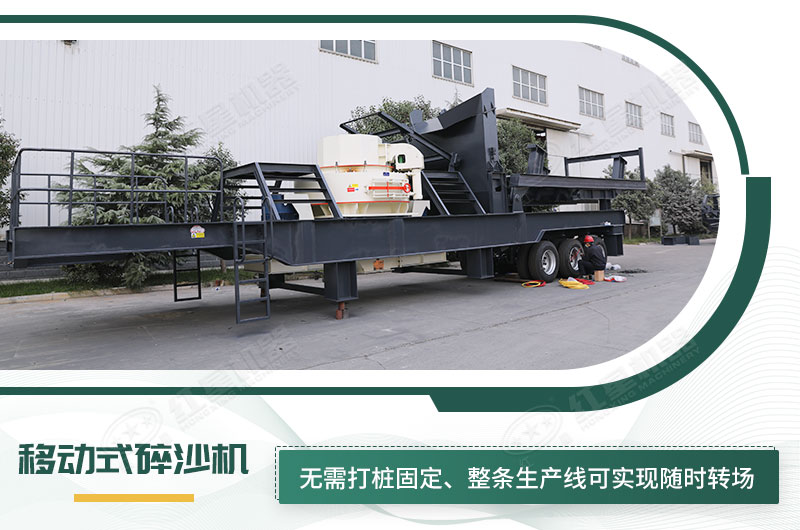 移動式制砂生產線