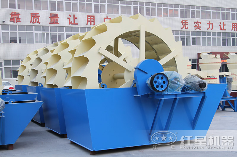 輪斗式洗砂機款型多樣,單輪、雙輪、三輪這都有 輪斗式洗砂機款型多樣,單輪、雙輪、三輪這都有