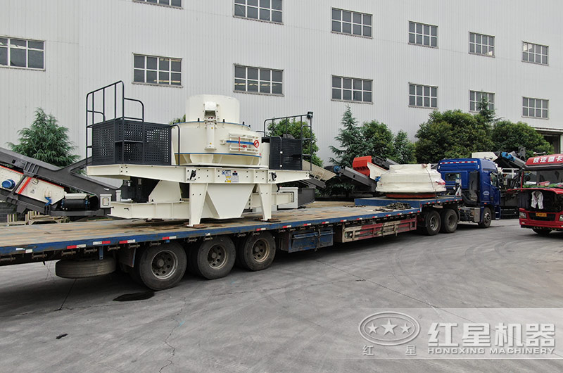 制沙機裝車發往安徽地區中