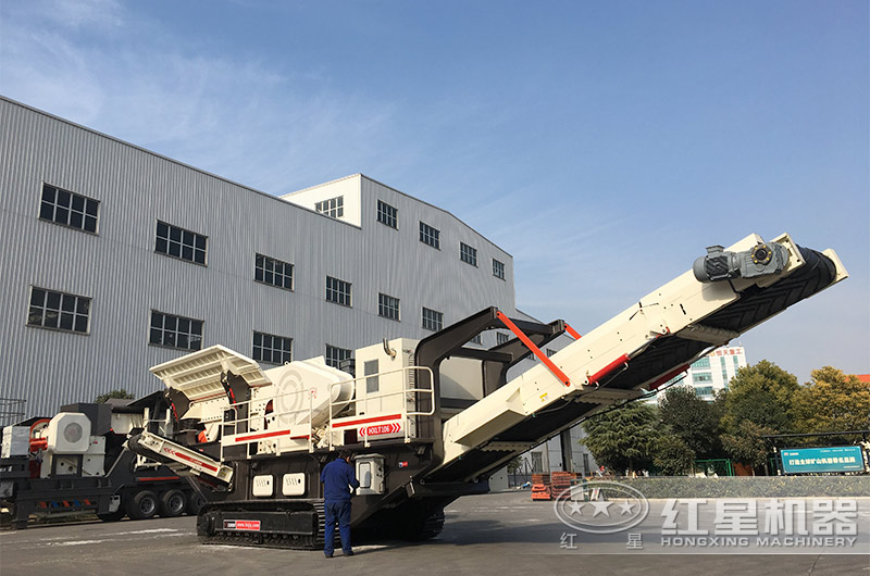 履帶流動制沙機外觀展示 履帶流動制沙機外觀展示