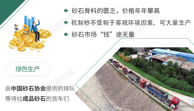 機制砂石的發展前景羅列