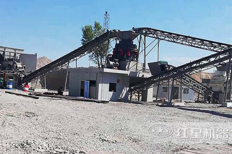 干法制砂現場 干法制砂現場