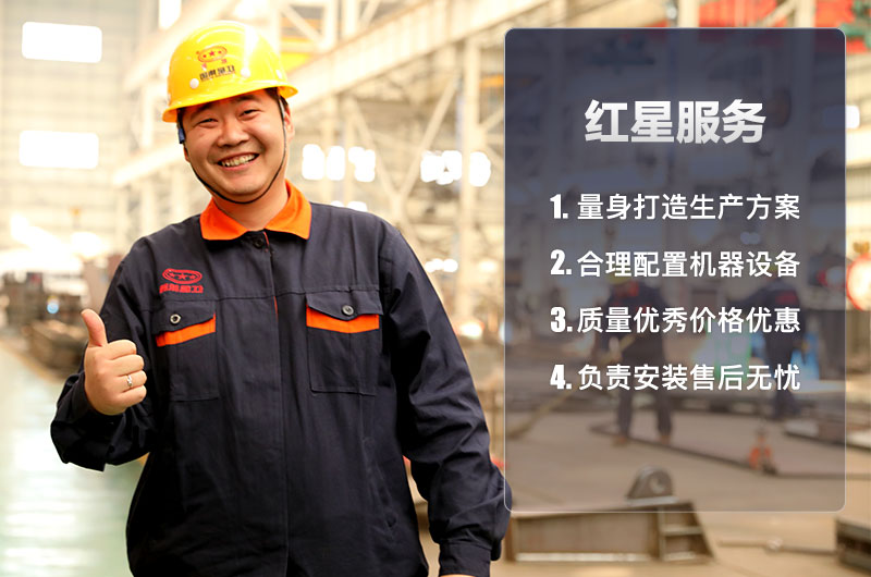 紅星機器用優質的服務回饋客戶的信任 紅星機器用優質的服務回饋客戶的信任