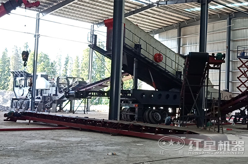 日產千噸石料用多大的破碎機型號，破碎建筑垃圾用的