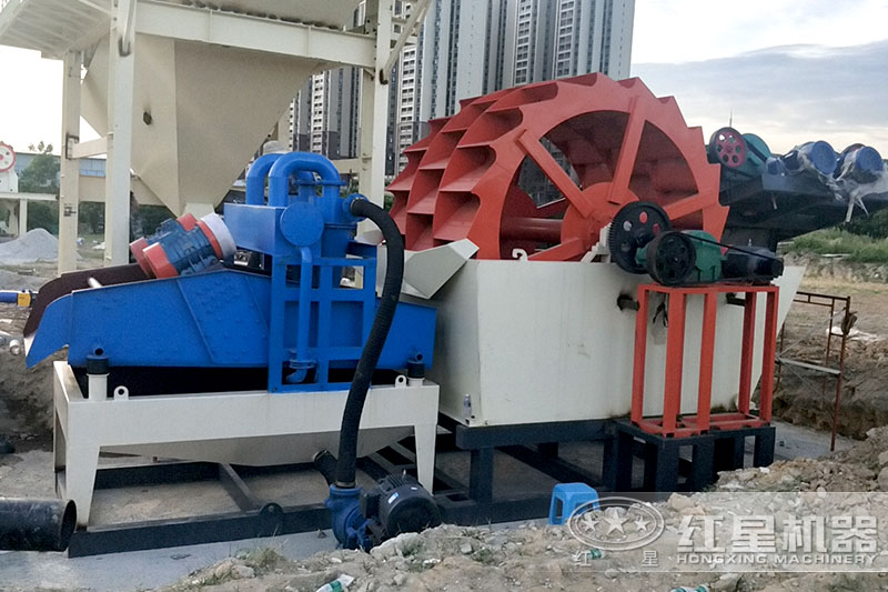 細沙回收機作業現場 細沙回收機作業現場