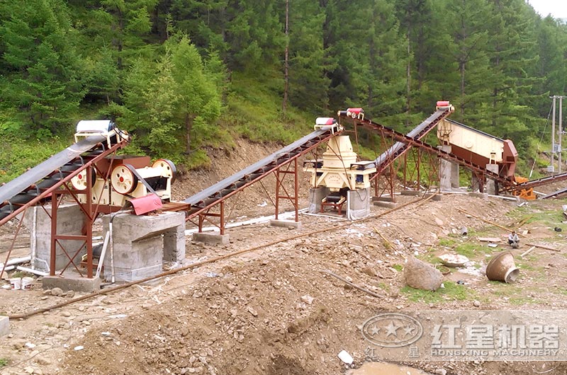 PEX系列細鄂破生產現場 PEX系列細鄂破生產現場