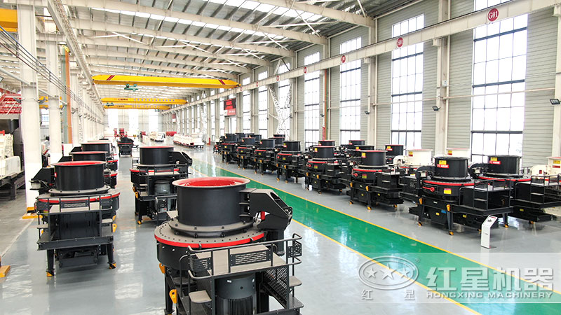 紅星機器碎沙機設備廠家車間 紅星機器碎沙機設備廠家車間