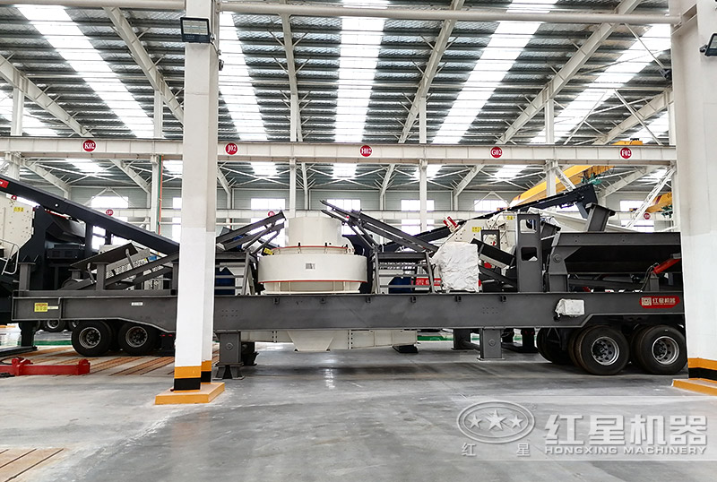 移動式鵝卵石制砂機 移動式鵝卵石制砂機