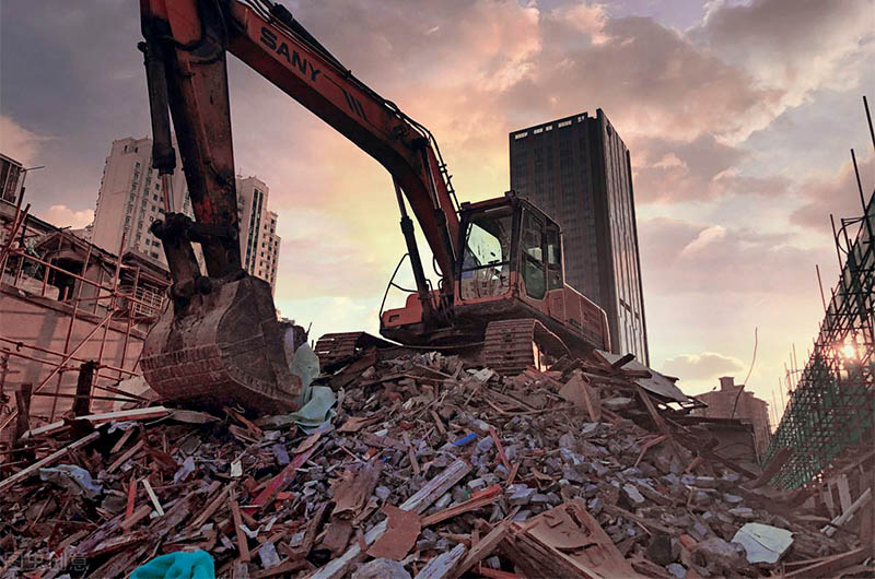 城市中的建筑垃圾 城市中的建筑垃圾