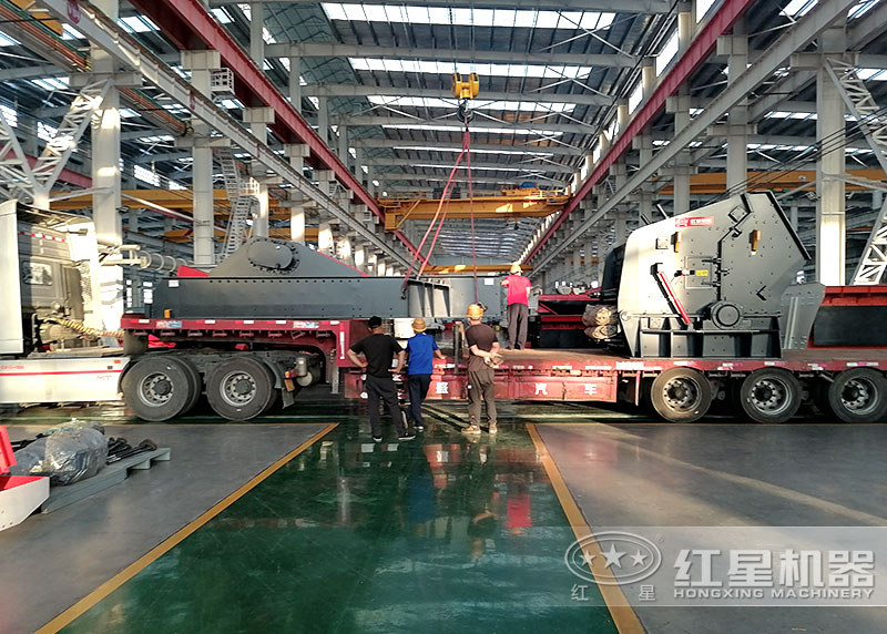 碎石制砂機生產車間發貨 碎石制砂機生產車間發貨