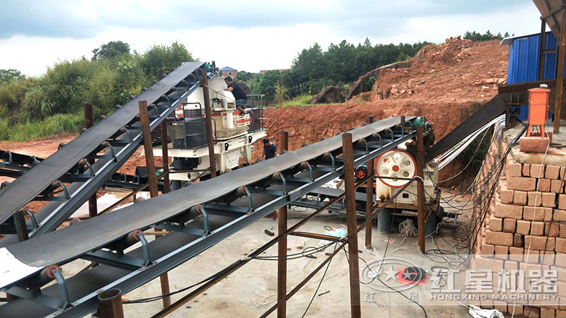 固定式鵝卵石制砂機生產線配置 固定式鵝卵石制砂機生產線配置