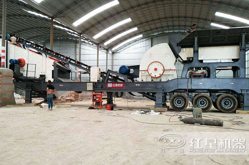 一飽眼福！四條時產200噸的機制砂生產線作業現場