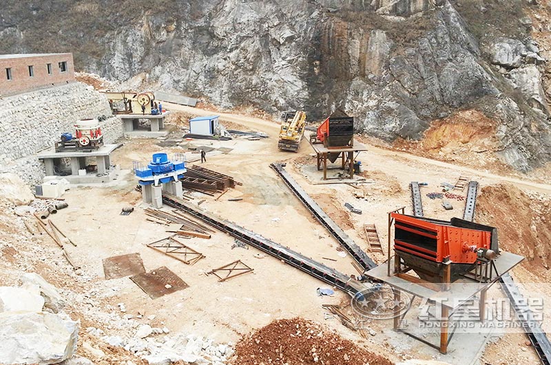 制砂機安裝現場 制砂機安裝現場