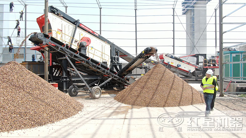 移動制砂生產線 移動制砂生產線