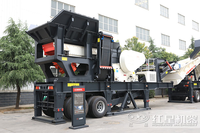 一小時(shí)產(chǎn)500噸石子的移動(dòng)碎石機(jī)價(jià)格是多少，有沒(méi)有現(xiàn)場(chǎng)視頻